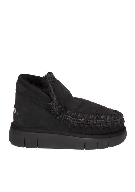 Black bounce eskimo ankle boot MOU | ESKIMO BOUNCE531009A-BKB